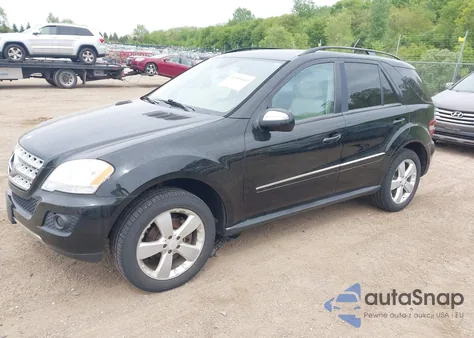 2009 Mercedes-Benz Ml 350 4Matic z USA, uszkodzony, nr VIN 4JGBB86E29A491064